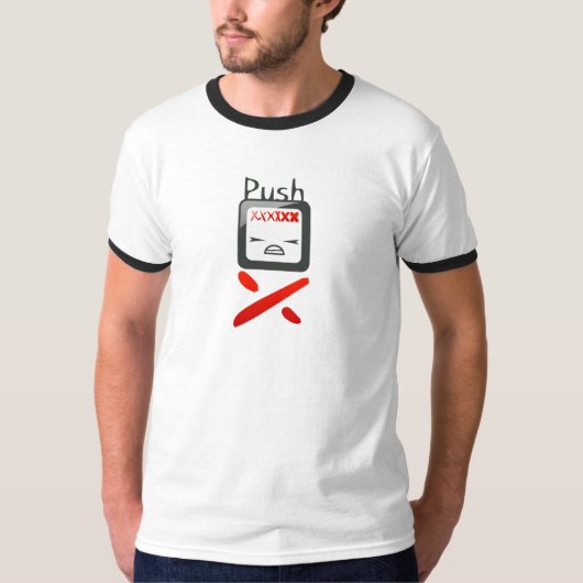 Push A'dam T-shirt (Voorkant)