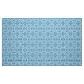 Push Blauw Abstract Waterverf Kunst Stof (Fat Quarter)