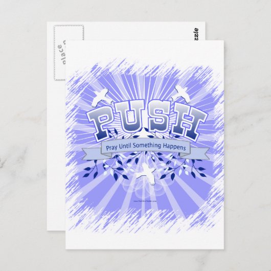 PUSH BRIEFKAART (Voorkant / Achterkant)