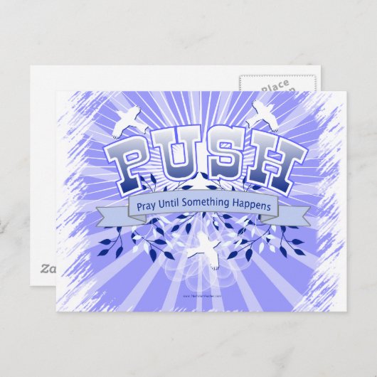 PUSH BRIEFKAART (Voorkant / Achterkant)