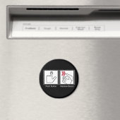 Push Button, Receive Bacon - Bacon Dispenser Magneet (Insitu (Vaatwasser))