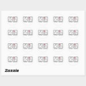 Push Button, Receive Bacon - Bacon Dispenser Ronde Sticker (Vel)