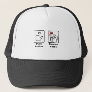 Push Button Receive Bacon Trucker Pet