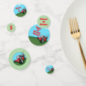 Push Lawn Mower Birthday Party Confetti (Groep)