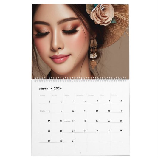 Push Luxury Cosmetics Cosmetologist Eyeshadow Kalender (Mar 2026)