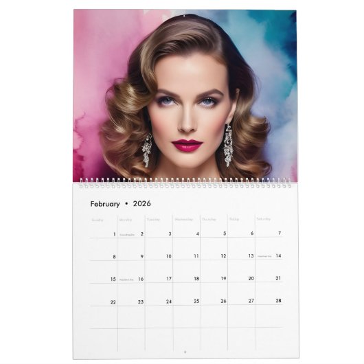 Push Luxury Cosmetics Cosmetologist Eyeshadow Kalender (Feb 2026)