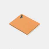 Push Pin Black Post-it® Notes (Schuin)