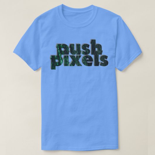 Push-pixels T-shirt (Design voorkant)