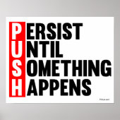 PUSH POSTER (Voorkant)
