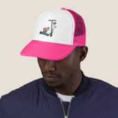 Push Scooter & Flowers Waterverf Art Pet (In situ)