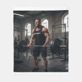 Push your limit fleece deken (Voorkant)