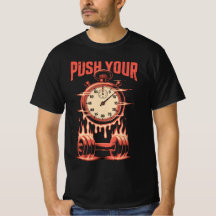 Push Your Time voor Dumble T-Shirt – Gym Tees