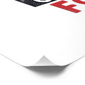 Push Yourself Motivational Quote  Perfect Poster (Hoek)