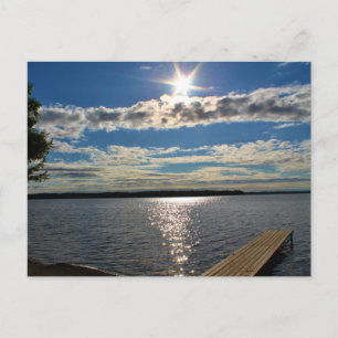 Pushaw Lake bij zonsopgang Briefkaart