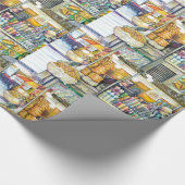 Pushcart Paradise Cadeaupapier (Hoek)