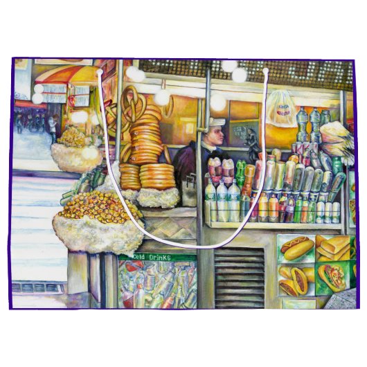 Pushcart Paradise Groot Cadeauzakje (Achterkant)