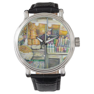 Pushcart Paradise Horloge