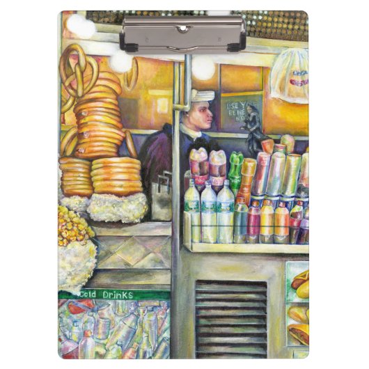 Pushcart Paradise Klembord (Voorkant)