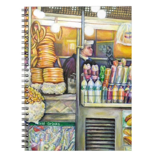 Pushcart Paradise Notitieboek (Voorkant)