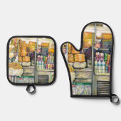 Pushcart Paradise Ovenwant & Pannenlap Set (Voorkant)