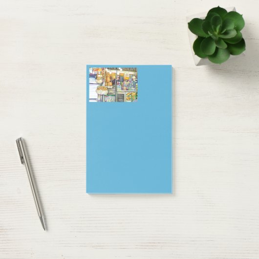 Pushcart Paradise Post-it® Notes (Kantoor)