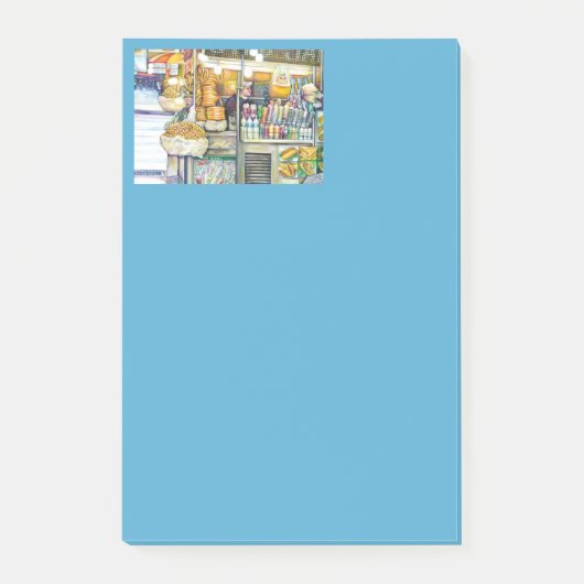 Pushcart Paradise Post-it® Notes (Voorkant)
