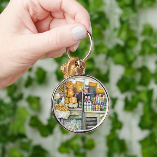 Pushcart Paradise Sleutelhanger (Hand)