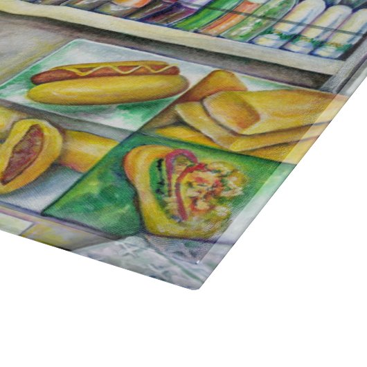 Pushcart Paradise Snijplank (Hoek)