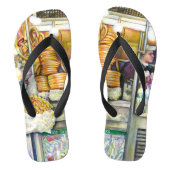 Pushcart Paradise Teenslippers (Voetbed)