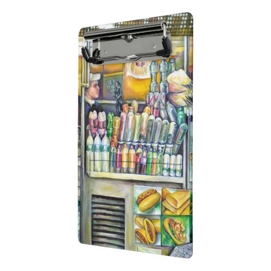 Pushcart ParadiseOrigineel schilderij met een goed Mini Klembord (Angled2)