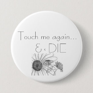 Pushin' Daisies Ronde Button 7,6 Cm