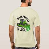Pushing My Luck t-shirt ontwerp (Achterkant)