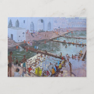Pushkar ghats Rajasthan Briefkaart
