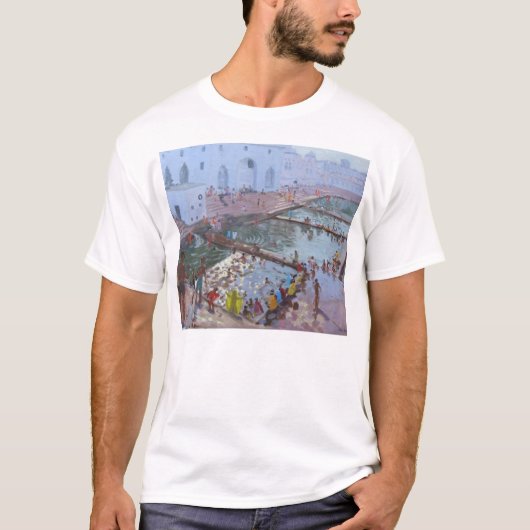 Pushkar ghats Rajasthan T-shirt (Voorkant)