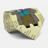 Pushkin-egel Stropdas (Opgerold)