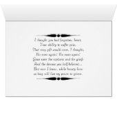 Pushkin op Beauty CC0338 Poetry (Binenzijde Horizontaal (Onderkant))