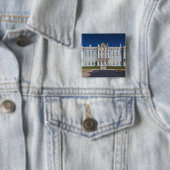 Pushkin-Tsarskoye Selo, Catherine Palace Vierkante Button 5,1 Cm (In situ)