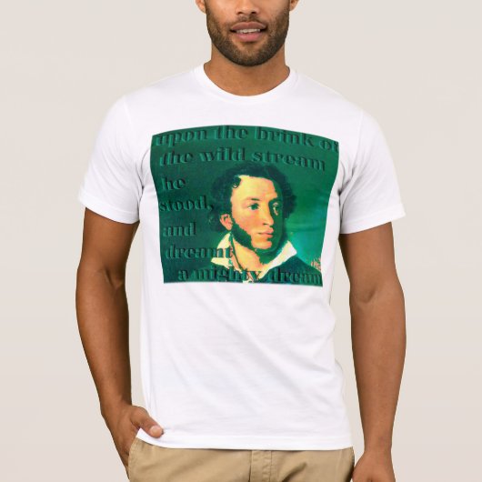 Pushkin's droom t-shirt (Voorkant)