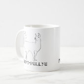 Pushmi-pullyu Koffiemok (Voorkant links)