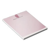 Pushpin Thumbtack Roze  Notitieblok (Schuin)