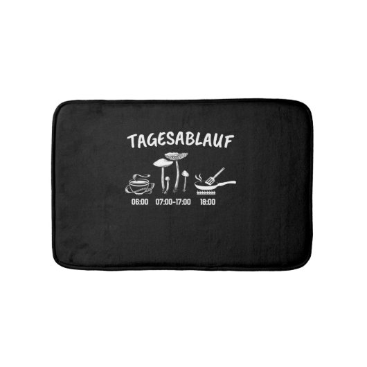 Pushroom Collector Timtable Badmat (Voorkant)