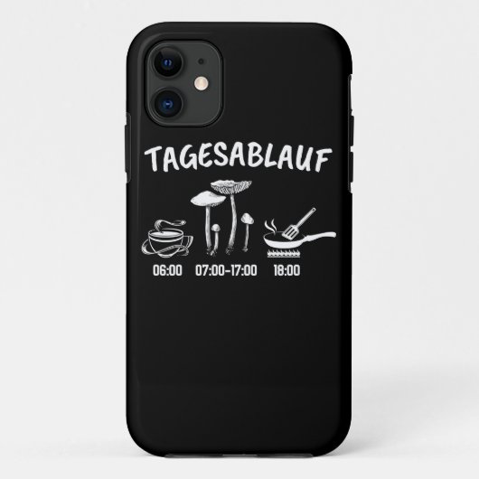 Pushroom Collector Timtable Case-Mate iPhone Case (Achterkant)