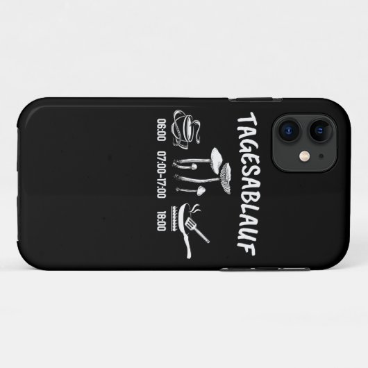 Pushroom Collector Timtable Case-Mate iPhone Case (Achterkant (horizontaal))