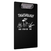 Pushroom Collector Timtable Klembord (Rechts)