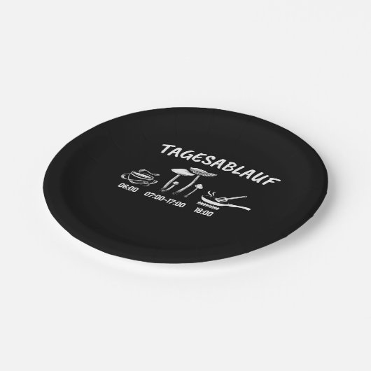 Pushroom Collector Timtable Papieren Bordje (Gekanteld)