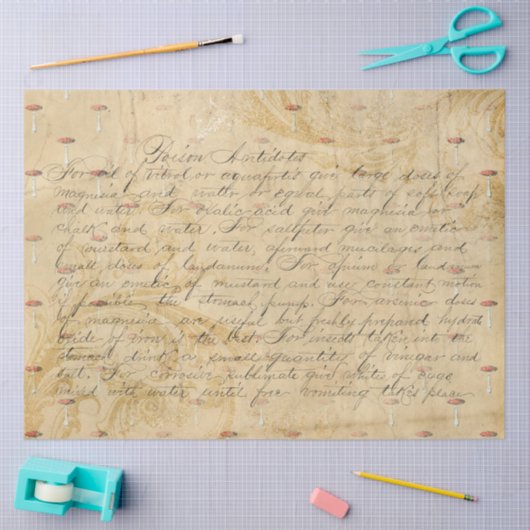 Pushroom Ephemera Design Series #5 Tissuepapier (Craft)