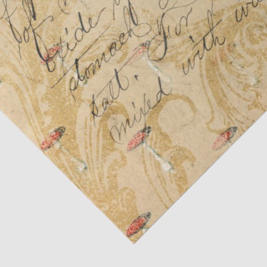 Pushroom Ephemera Design Series #5 Tissuepapier (Detail)