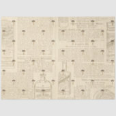 Pushroom Ephemera Design Series #7 Tissuepapier (Voorkant)