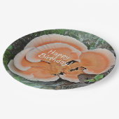 Pushroom Happy Birthday Papieren Bordje (Gekanteld)