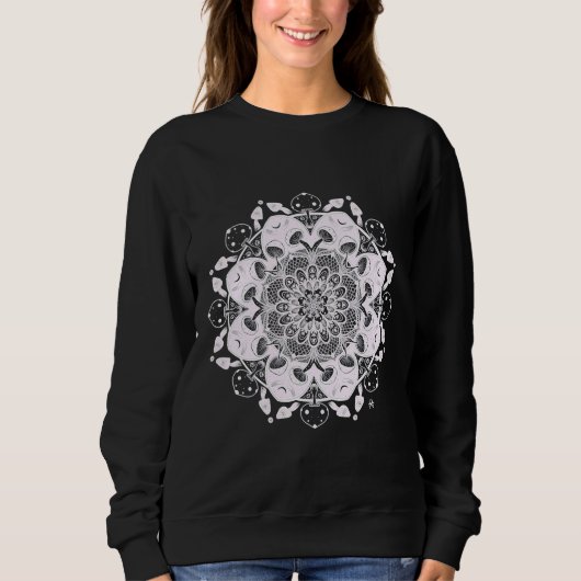 Pushroom Mandala Trui (Voorkant)
